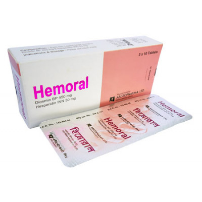 Hemoral 500 mg Tablet-10's Strip