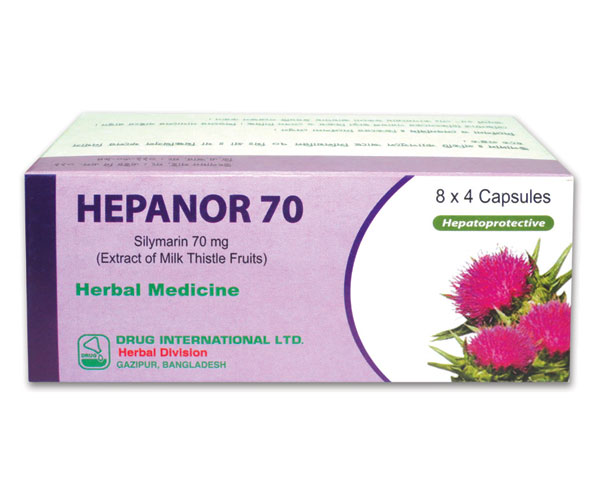 Hepanor 70 mg Capsule-32's Pack