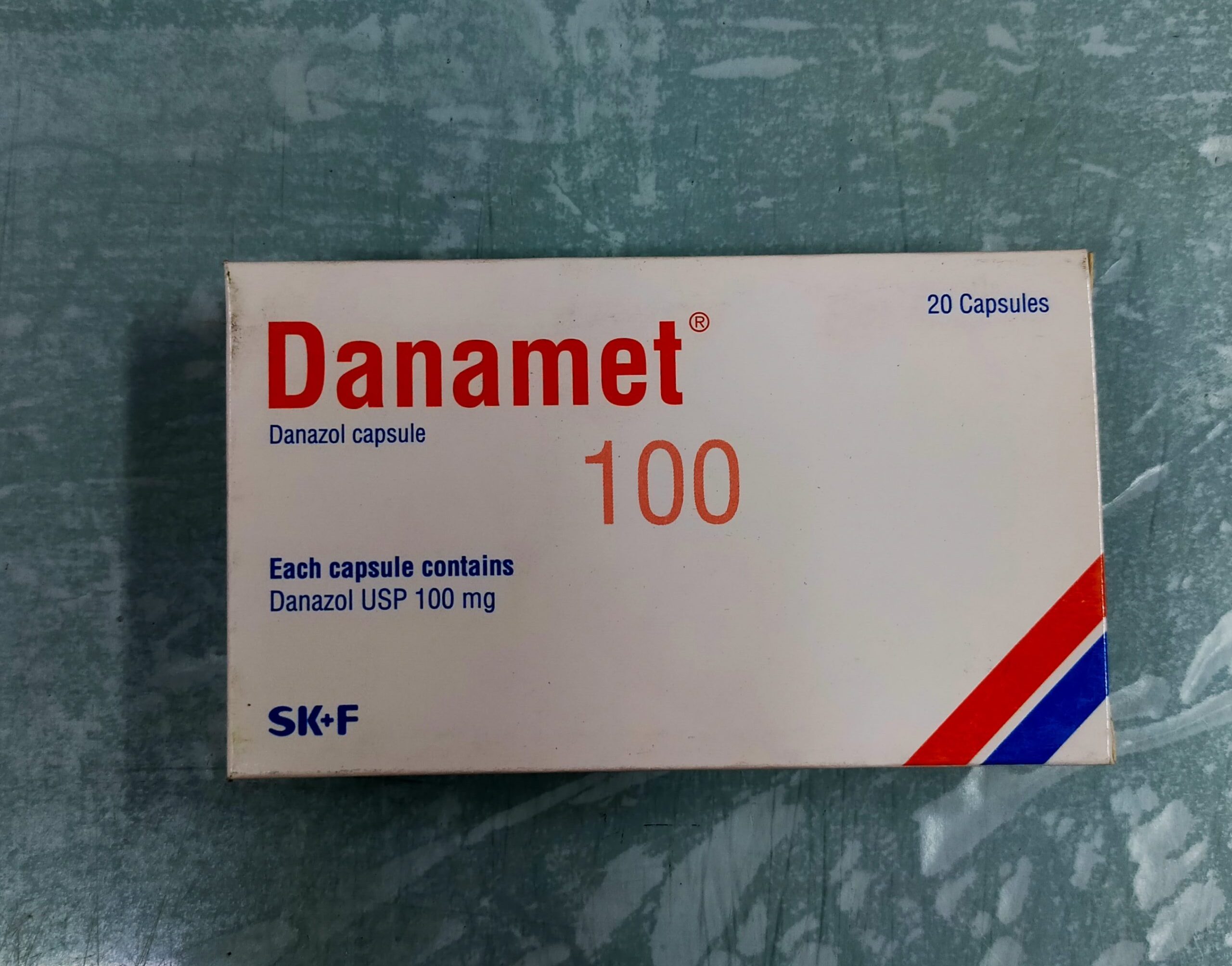 Danamet 100 mg Capsule-10's Strip