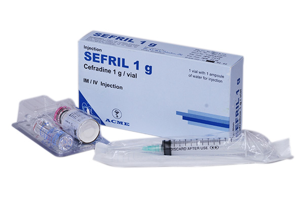 Sefril 1 gm IV/IM Injection-1 pack