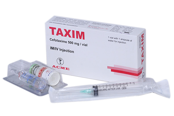 Taxim 500 mg/10 ml IV/IM Injection