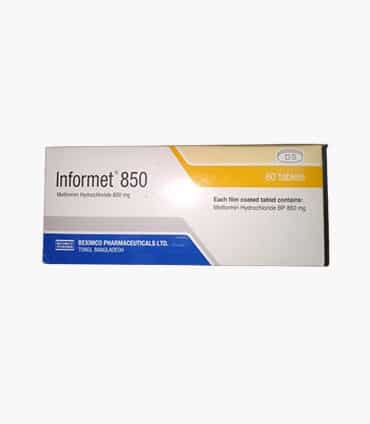 Informet 850 mg Tablet-10's Strip