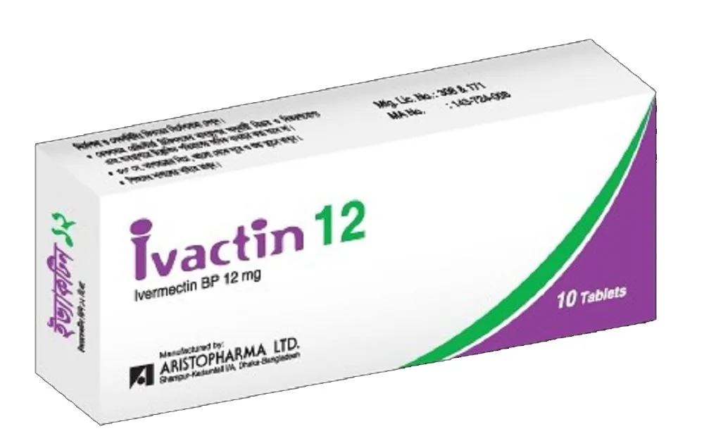 Ivactin 12 mg Tablet-10's Pack