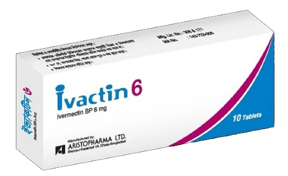 Ivactin 6 mg Tablet-10's Pack