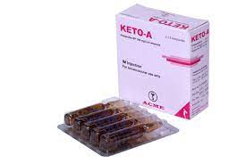 Keto-A 100 mg/2 ml IM injection-10's pack