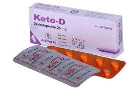 Keto-D 25 mg Tablet-30's pack