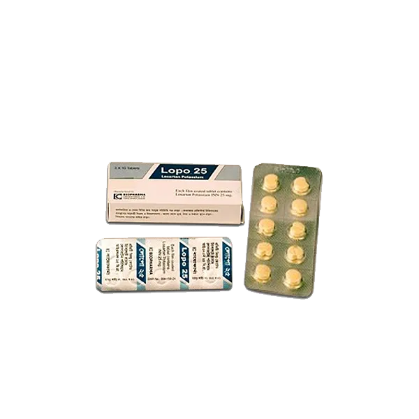 Lopo 25 mg Tablet-10's Strip