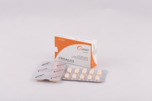 Quixin 500 mg Tablet-10's Strip