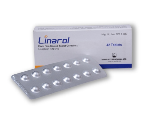 Linarol 5 mg Tablet-14's Strip