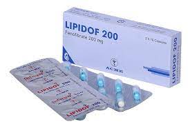 Lipidof 200 mg Capsule-10's strip