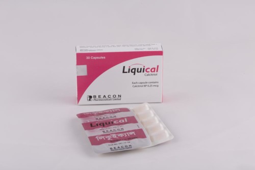 Liquical 0.25 mg Capsule-10's Strip