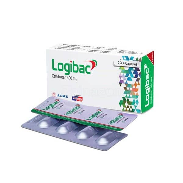 Logibac 400 mg Capsule-8's pack