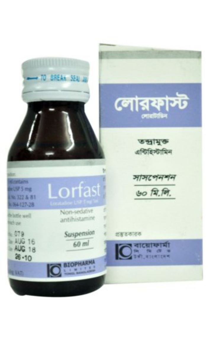 Lorfast Syrup-60 ml