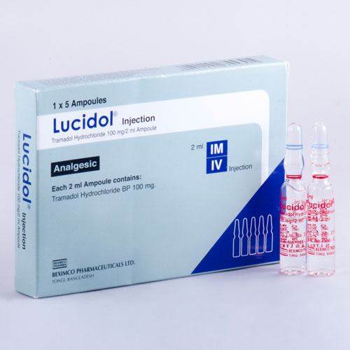 Lucidol (100 mg/2 ml) IM/IV Injection-5's Pack