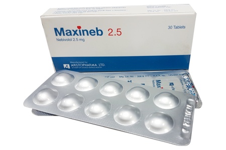 Maxineb 2.5 mg Tablet-10's Strip