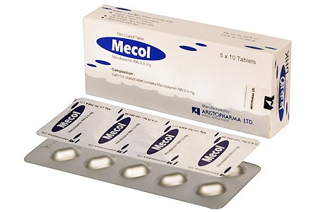 Mecol 0.5 mg Tablet-10's Strip