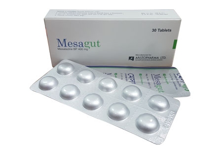 Mesagut 400 mg Tablet-10's Strip