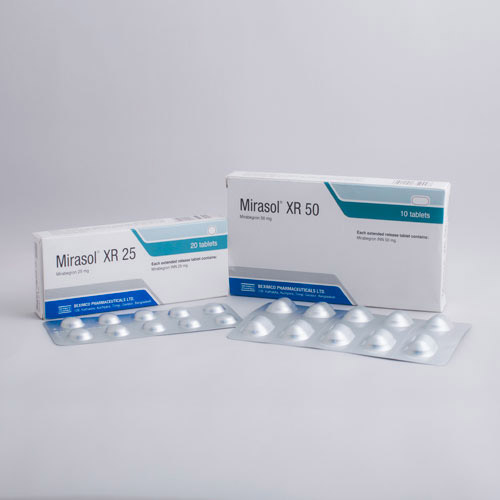 Mirasol XR 25 mg Tablet-10's Strip