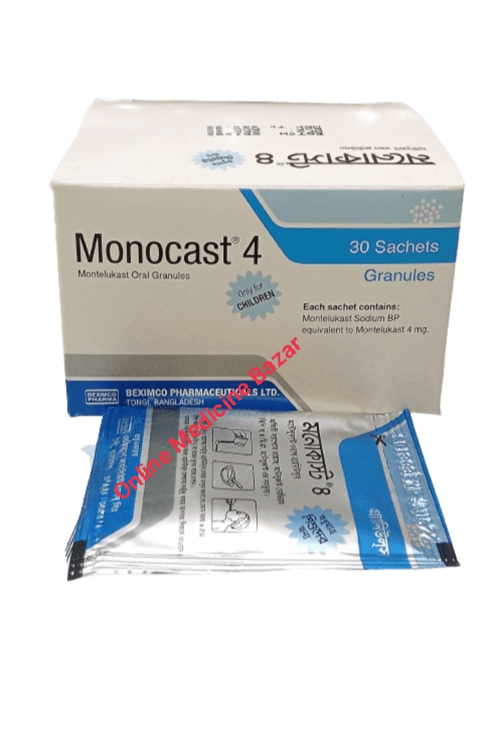 Monocast 4 mg Powder-30's Pack