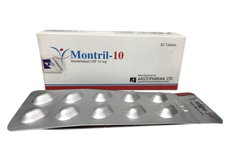 Montril 10 mg Tablet-10's Strip