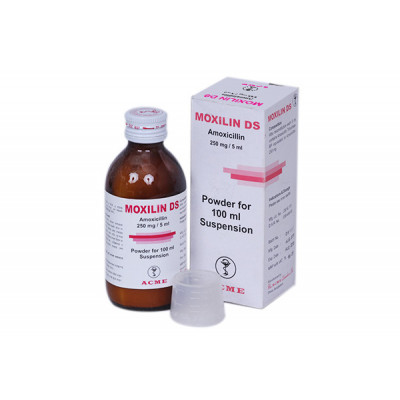 Moxilin DS [250 mg/5 ml] Powder For Suspension-100 ml Bottle