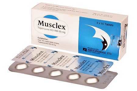 Musclex 50 mg Tablet-10's Strip