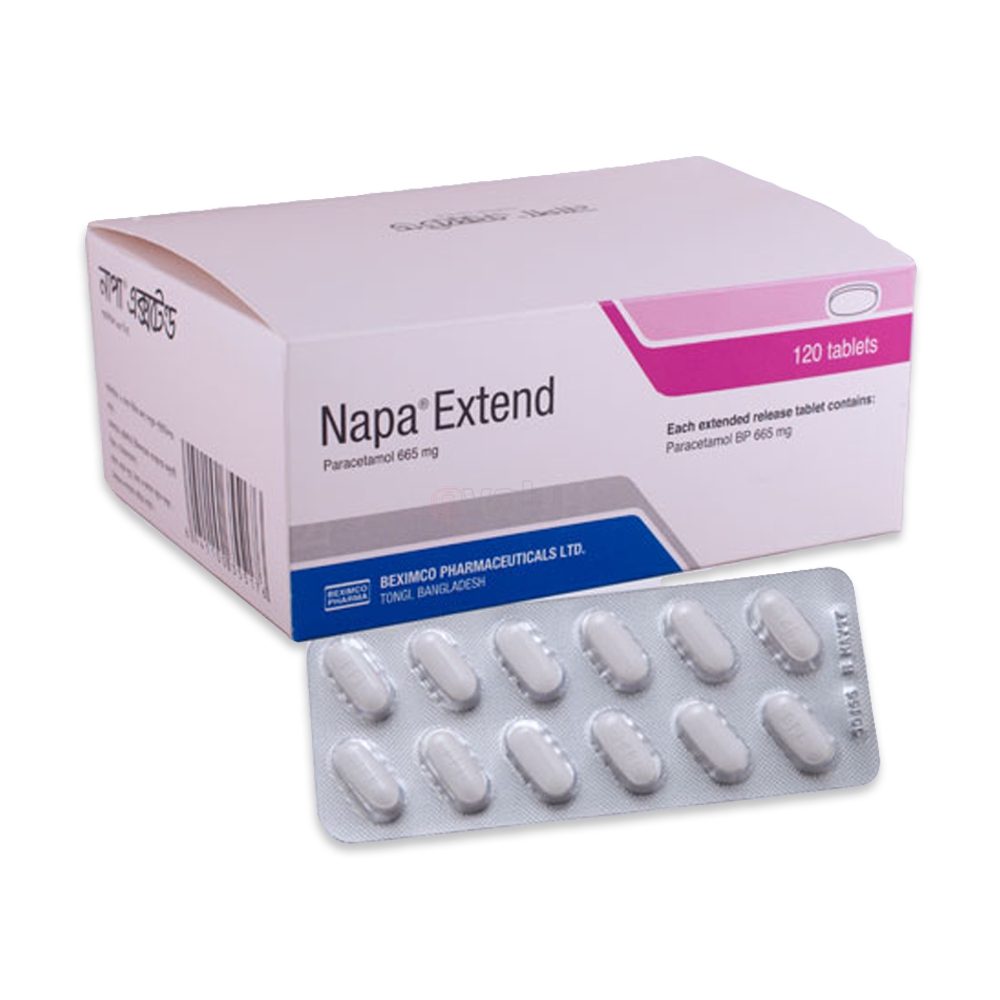 Napa Extend 665 mg Tablet-10's Strip