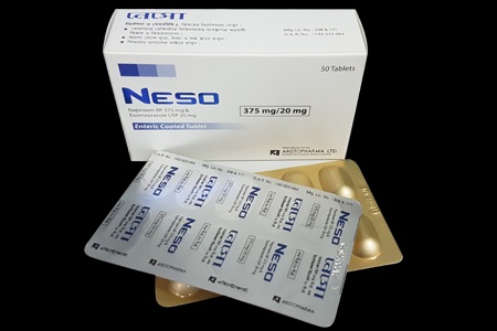 Neso 375 mg Tablet-10's Strip