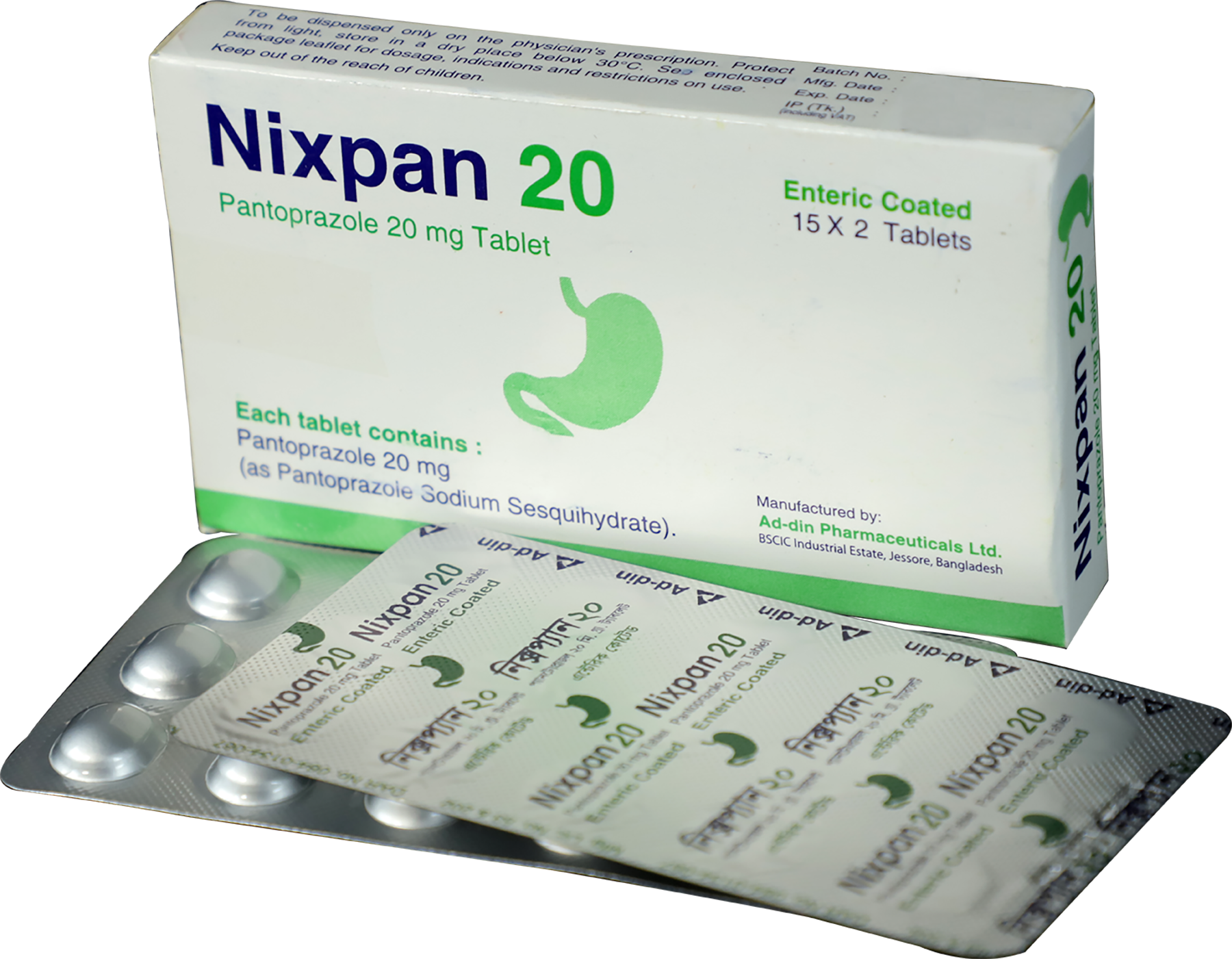 Nixpan 20 mg Tablet-30's Pack