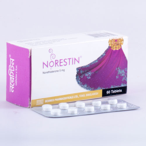 Norestin 5 mg Tablet-10's Strip