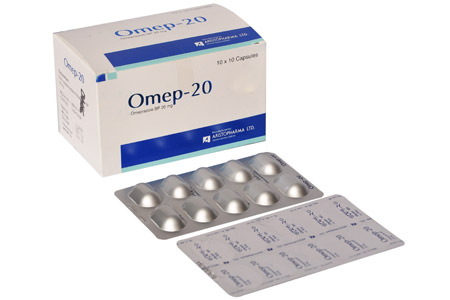 Omep 20 mg Capsule-10's Strip