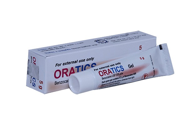 Oratics 20% Dental Gel-5 gm Tube