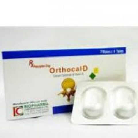 Orthocal-D tablet-30's Pack