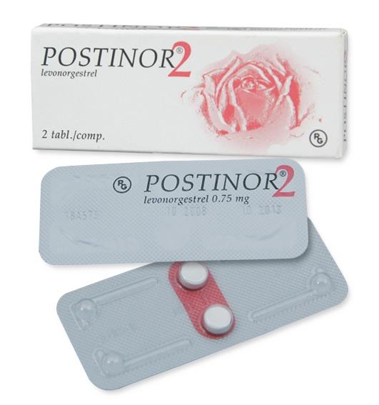 Postinor 0.75 mg Tablet-2 Pcs Pack