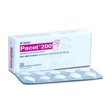 Pacet 200 mg Tablet-10's Strip