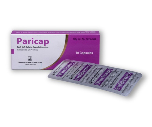 Paricap 1 mcg Capsule-10's Pack