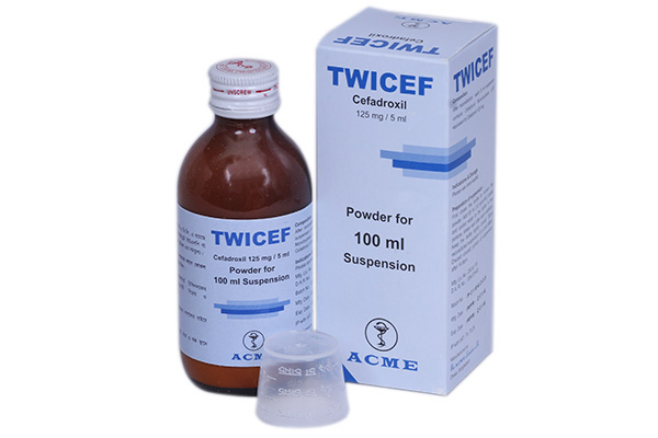 Twicef 125 mg/5 ml Powder For Suspension-100 ml Bottle