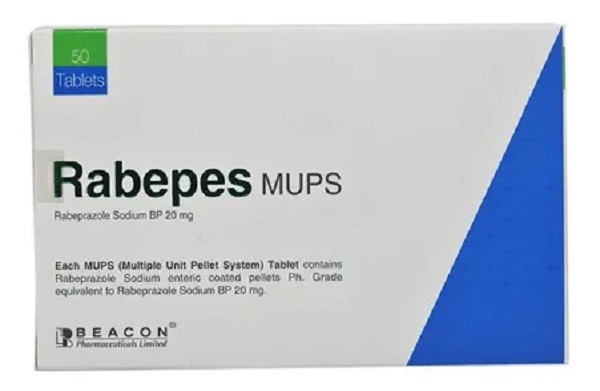 Rabepes MUPS 20 mg Tablet -10's Strip