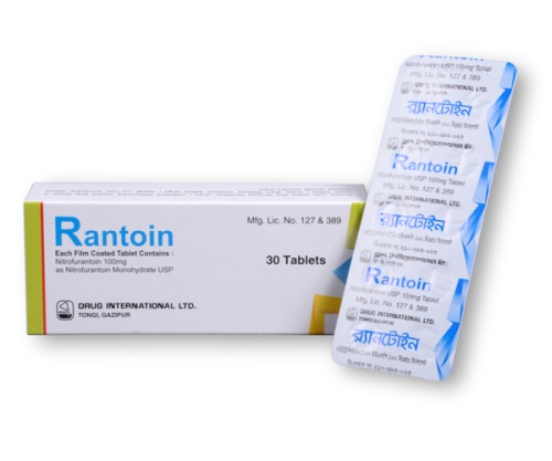 Rantoin 100 mg Tablet-10's Strip