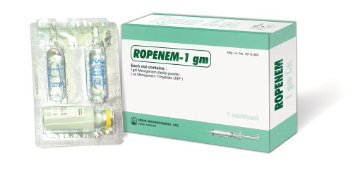 Ropenem 1 gm/vial IV Injection