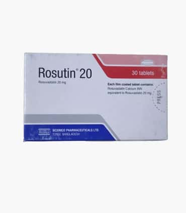 Rosutin 20 mg Tablet-15's Strip