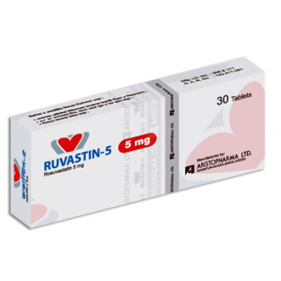 Ruvastin 5 mg Tablet-10's Strip