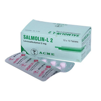 Salmolin-L 2 mg Tablet-100's pack