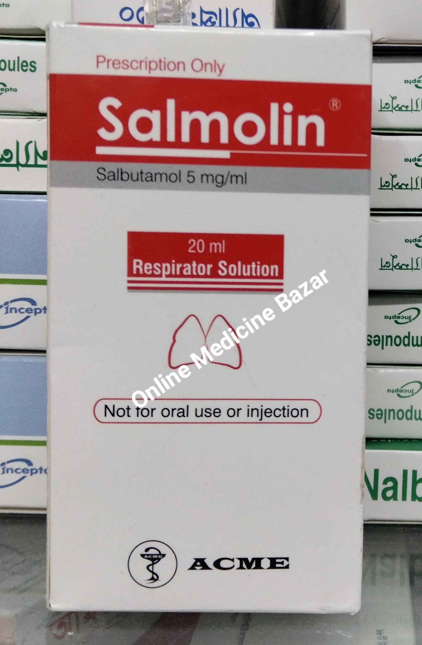 Salmolin Respirator Solution-20 ml