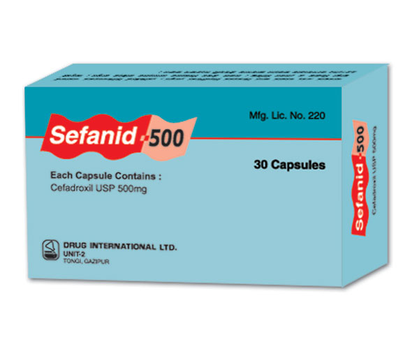 Sefanid 500 mg Capsule-30's Pack