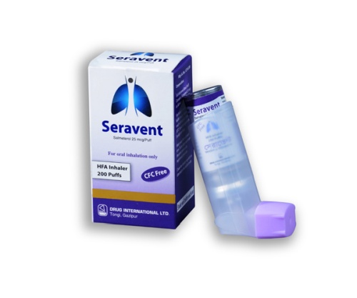 Seravent 25 mcg/puff Inhaler- 200 metered doses