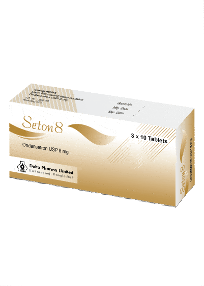 Seton 8 mg Tablet-30's Pack