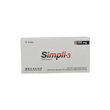 Simpli 500 mg Tablet-8's Pack