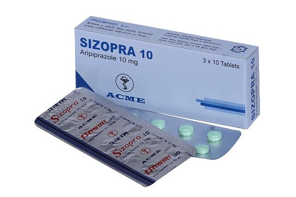 Sizopra 10 mg Tablet-10's strip