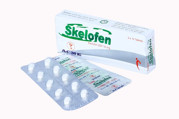 Skelofen 10 mg Tablet-10's strip